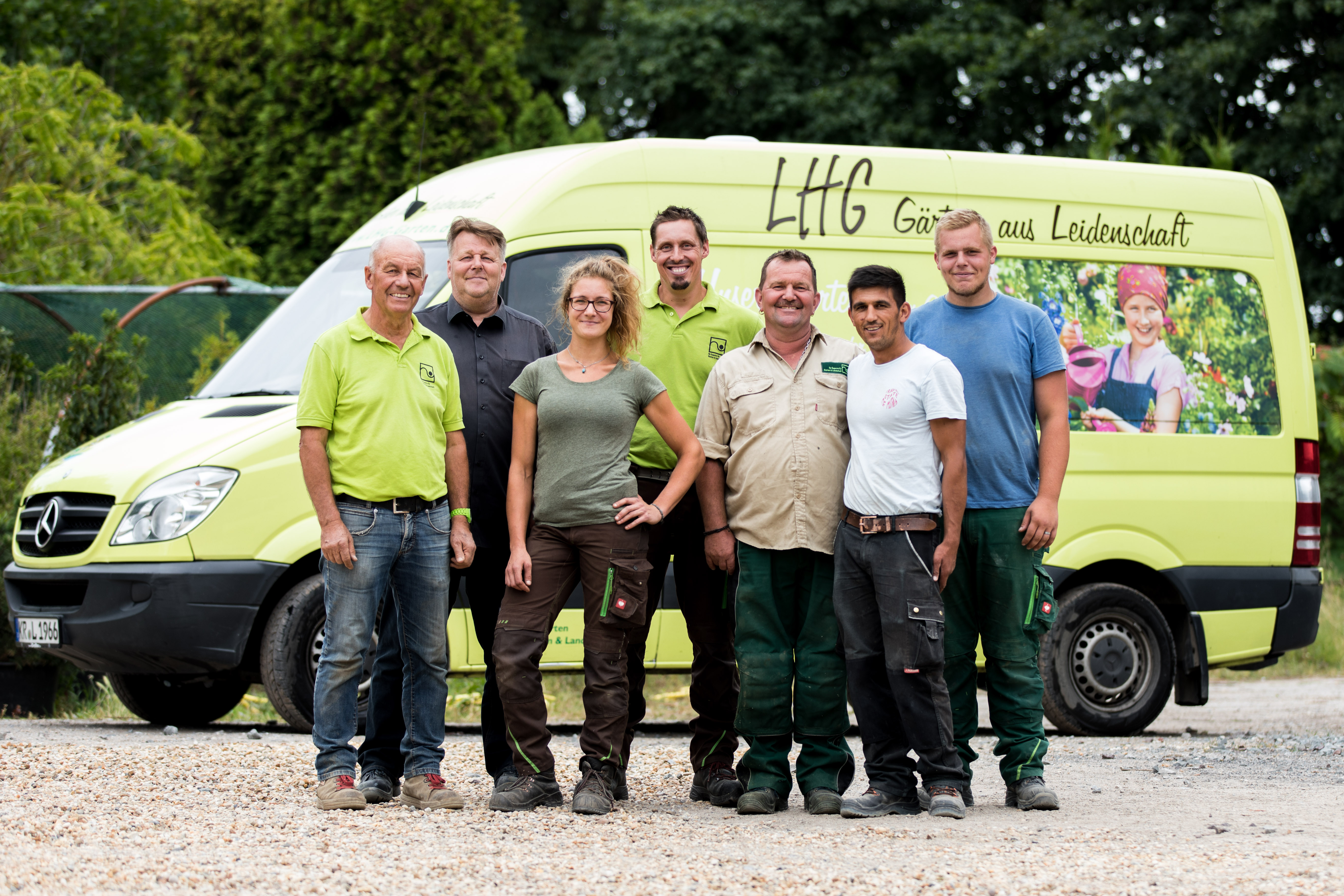 LHG Garten GmbH Garten und Landschaftsbau Team